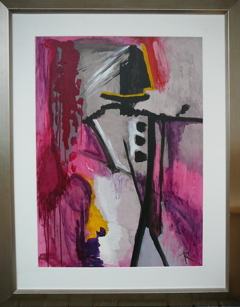 Lost Traveller 70 x 95 cm