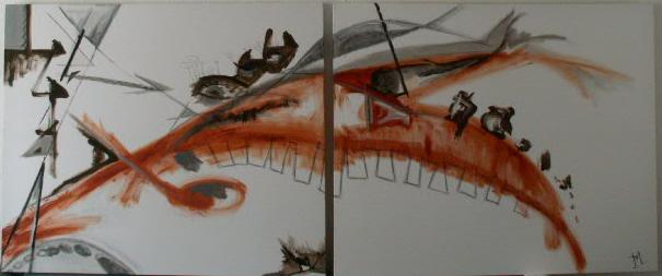 Scorpio 2 x 120 x 100 cm