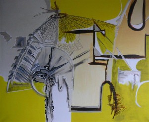 Yellow One 120 x 100 cm